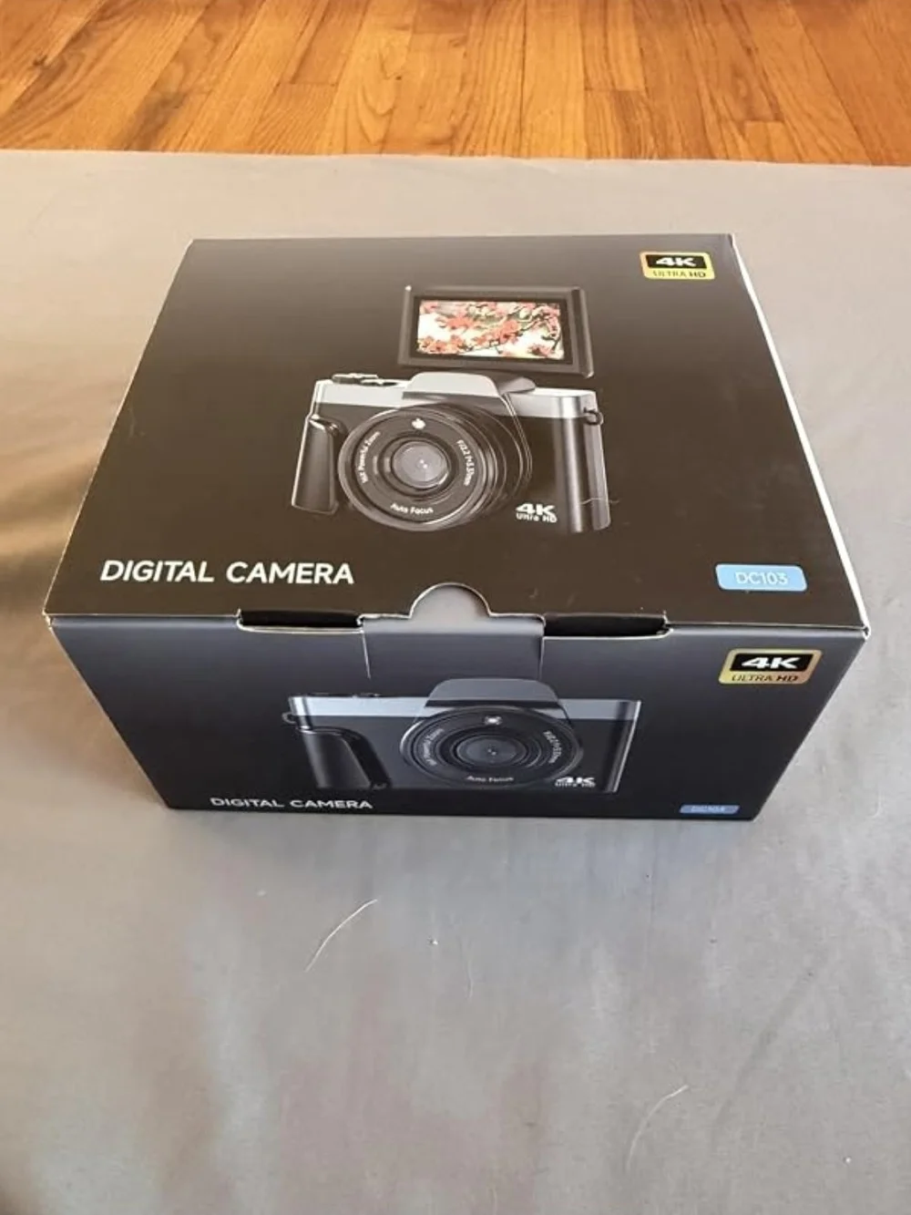 Digital Camera 4K Ultra HD - Black